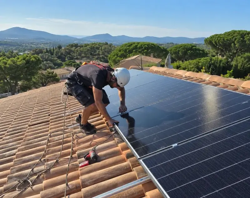 Installateur panneaux solaires Chasse-sur-Rhône — pose photovoltaïque sur toiture