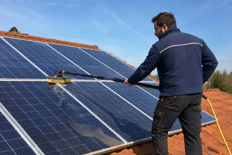 Nettoyage et entretien de panneaux solaires à Chasse-sur-Rhône